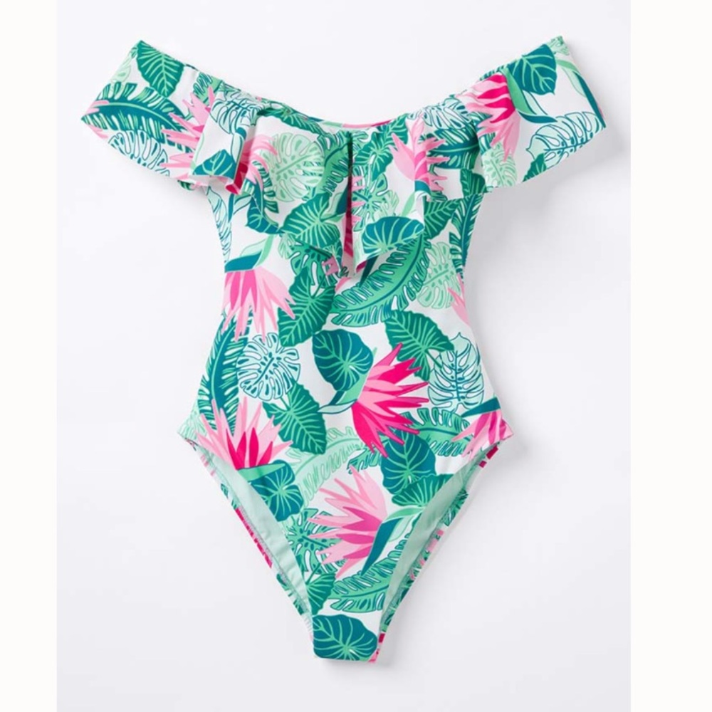 ☀️ Matilda Jane Swimsuit L 🦩 SALE ☀️ - Picture 2 of 8